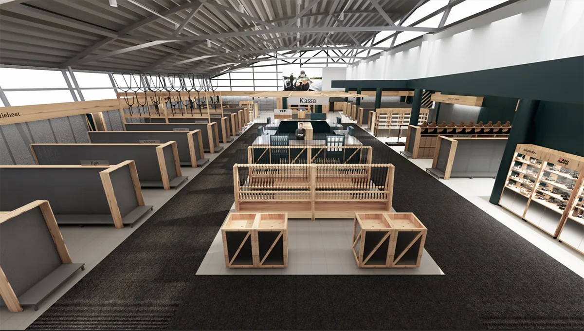 Inside Ruoto Espoo's new store